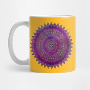 Watercolor Mandala purple Mug